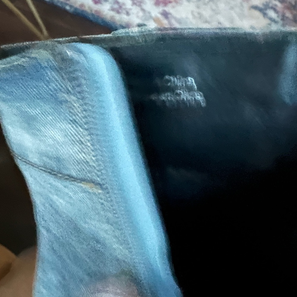 Denim Jeffery Campbell booties. Worn one time. - Picture 3 of 4